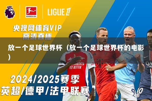 放一个足球世界杯（放一个足球世界杯的电影）